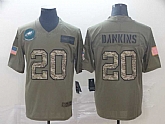 Nike Eagles 20 Brian Dawkins 2019 Olive Camo Salute To Service Limited Jersey,baseball caps,new era cap wholesale,wholesale hats